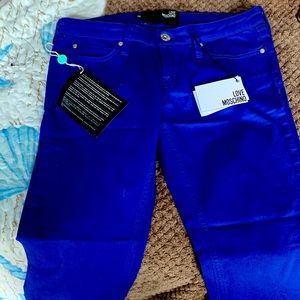 Blue Mochino jeans